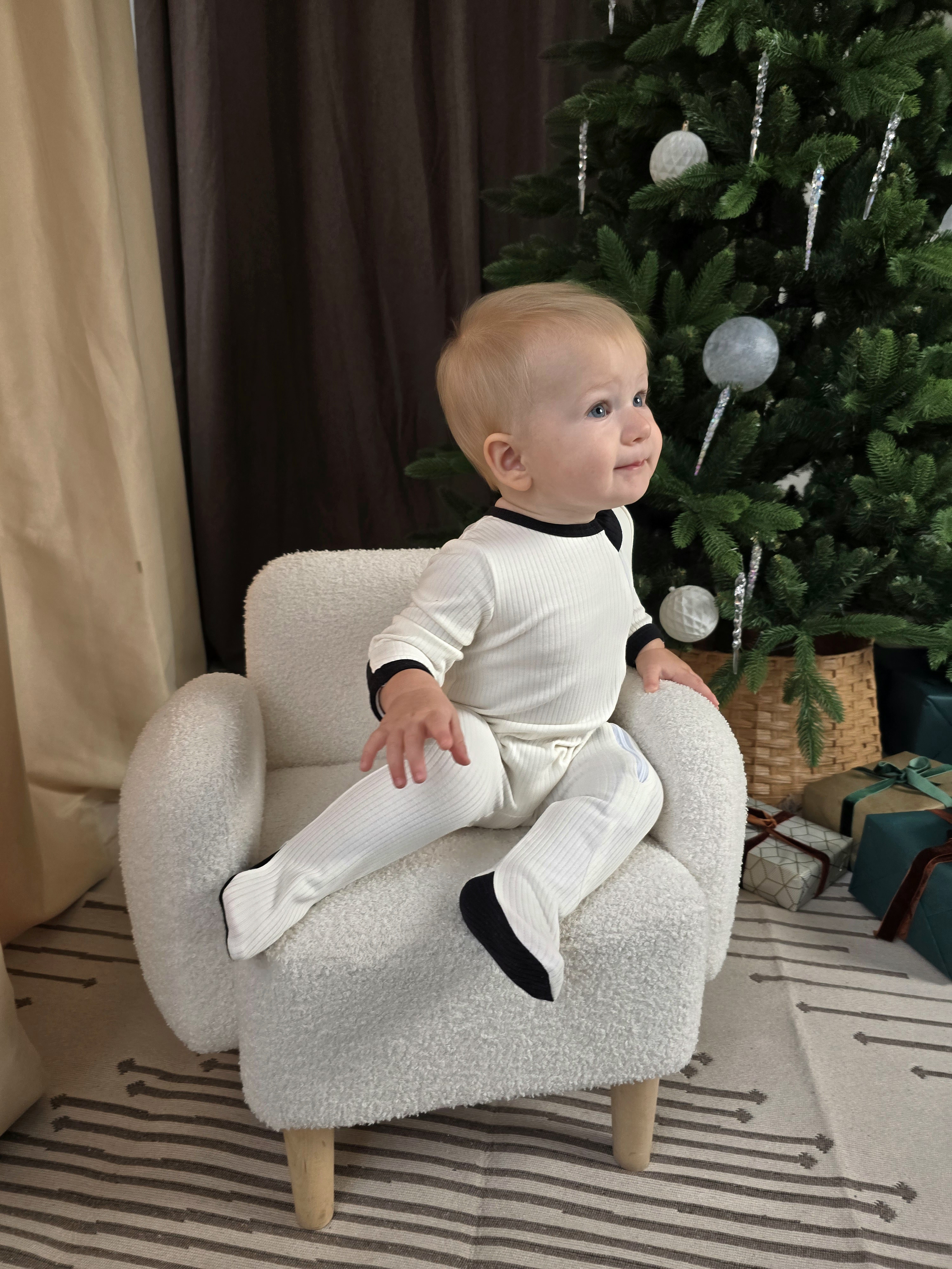 Комбинезон 3 шт Lamby Слипы3рубчикЧерные - фото 2