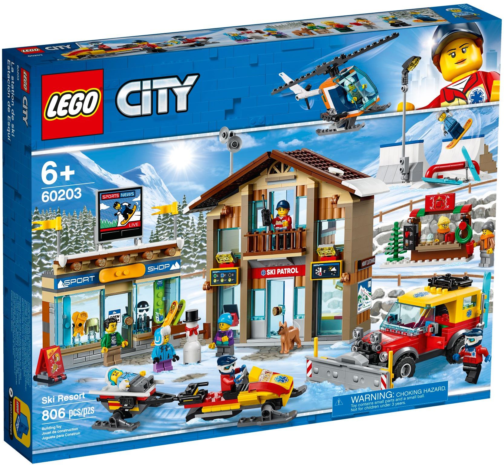 Конструктор LEGO City 60203 806 дет. - фото 1