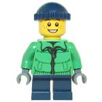 Фигурка LEGO Winter Jacket Zipper