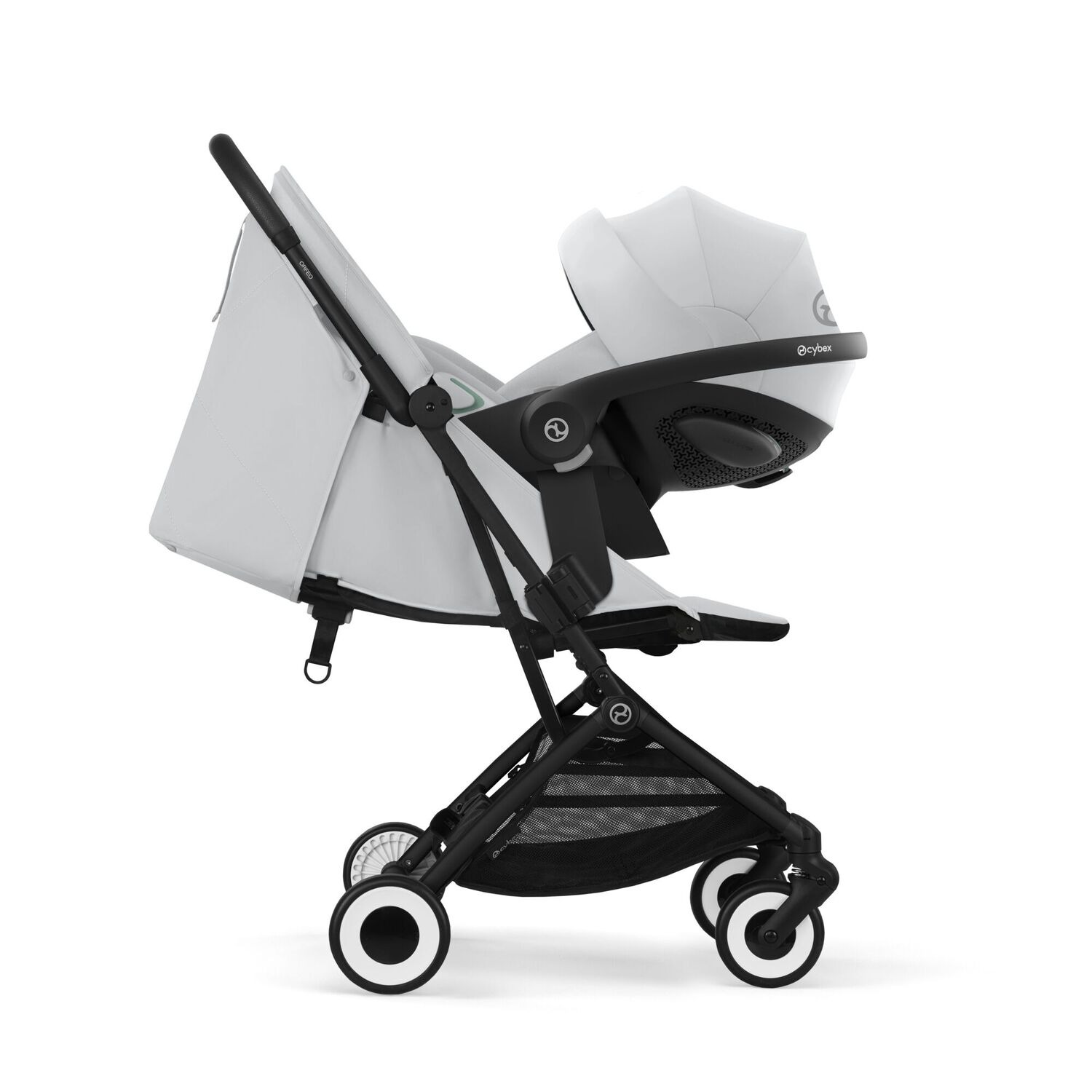Коляска прогулочная Cybex Orfeo BLK серый - фото 5
