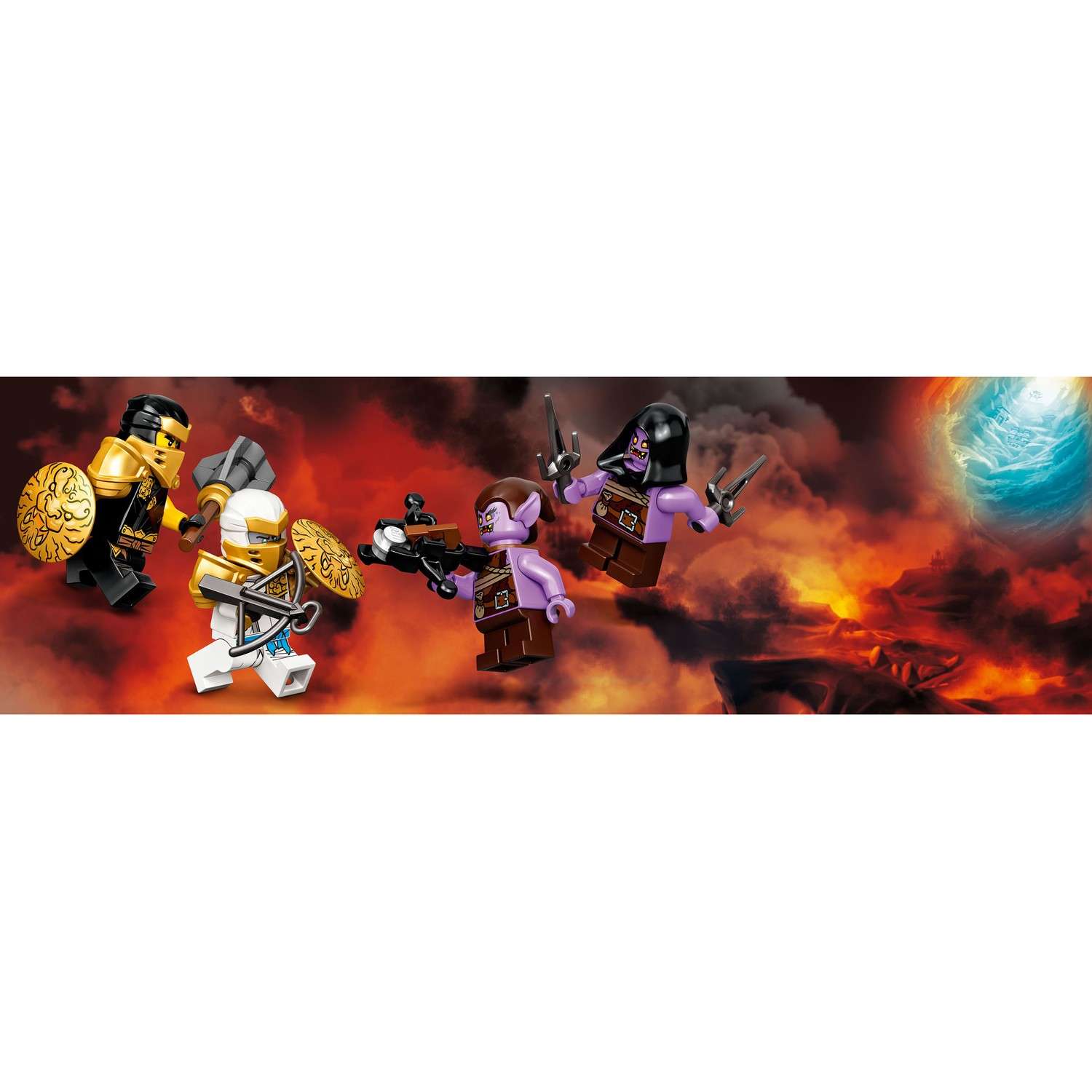 Конструктор LEGO NINJAGO блочный - фото 10