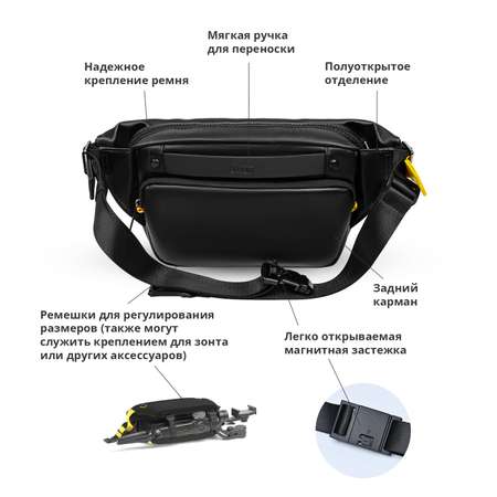 Поясная сумка Pixoo DIVOOM