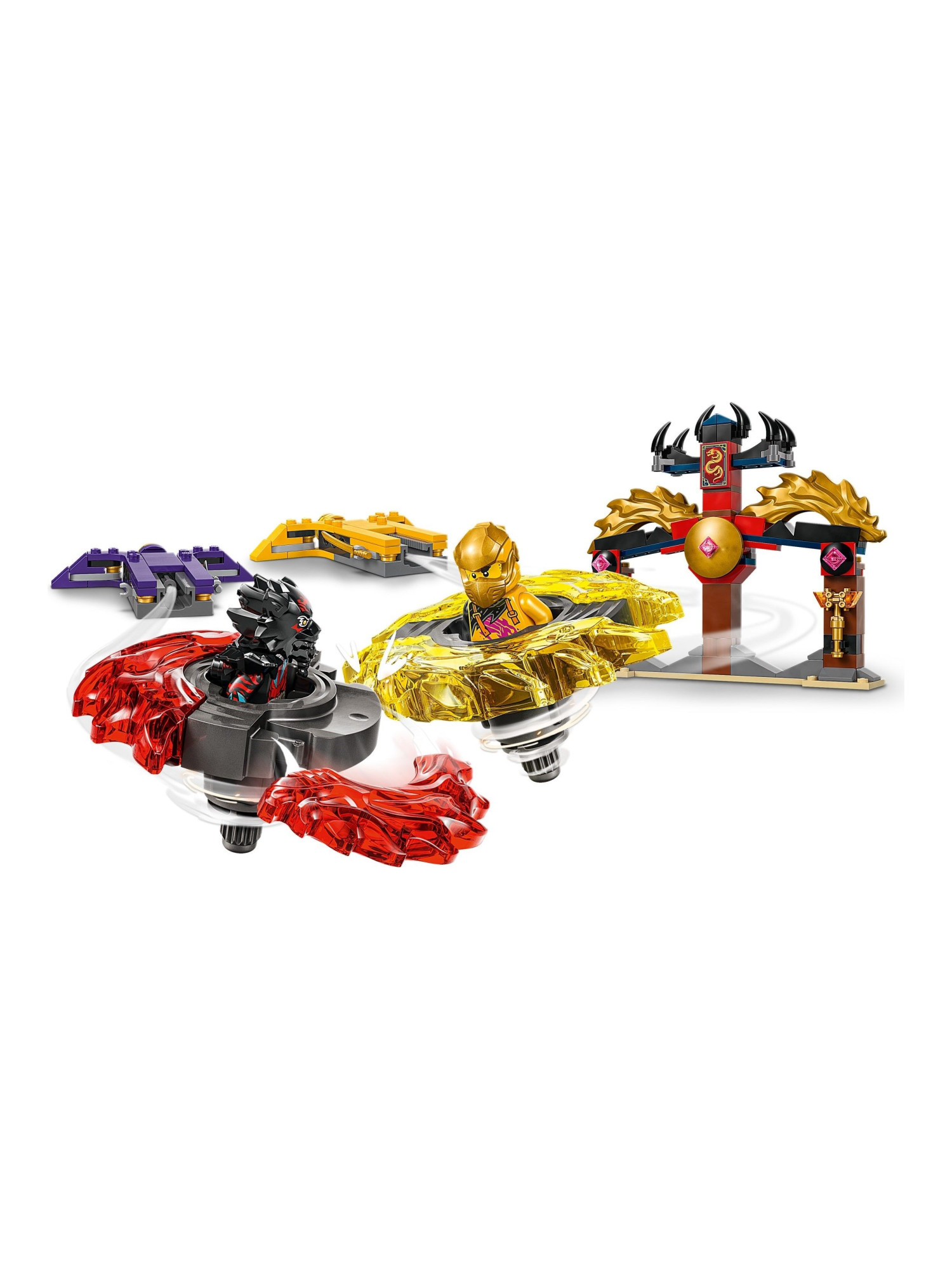 Конструктор LEGO NINJAGO Дракон Кружитсу 186 дет. - фото 7