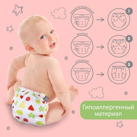 Многоразовые подгузники Крошка Я Onesize