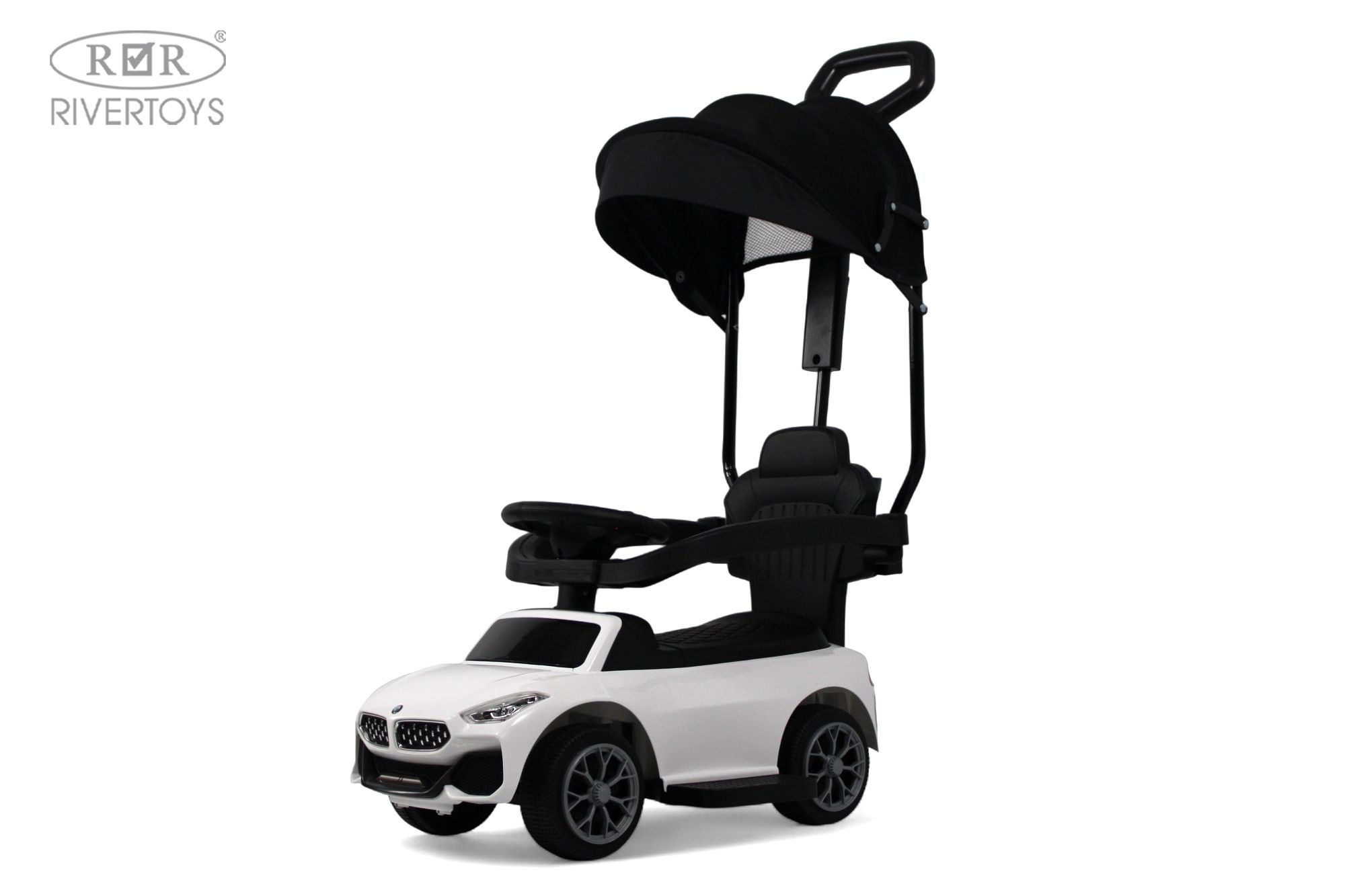 Каталка RIVERTOYS Z005ZZ-B-WHITE белый - фото 1