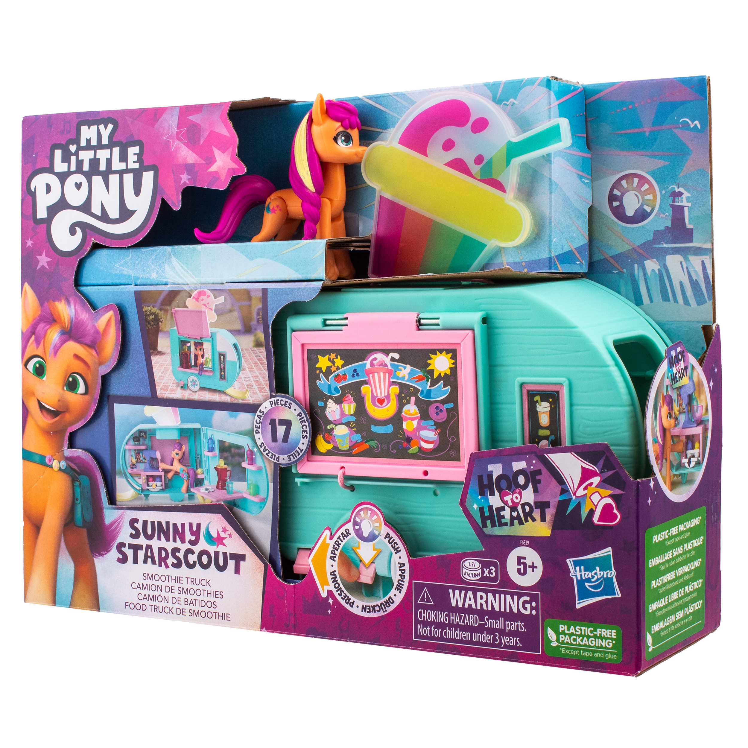 Игровой набор My Little Pony MLP Фургон для смузи - фото 9