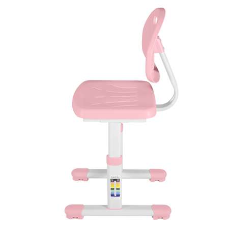 Растущий детский стул Anatomica Lux-02 светло-розовый