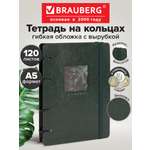 Тетрадь со сменным блоком Brauberg клетка 120 лист.