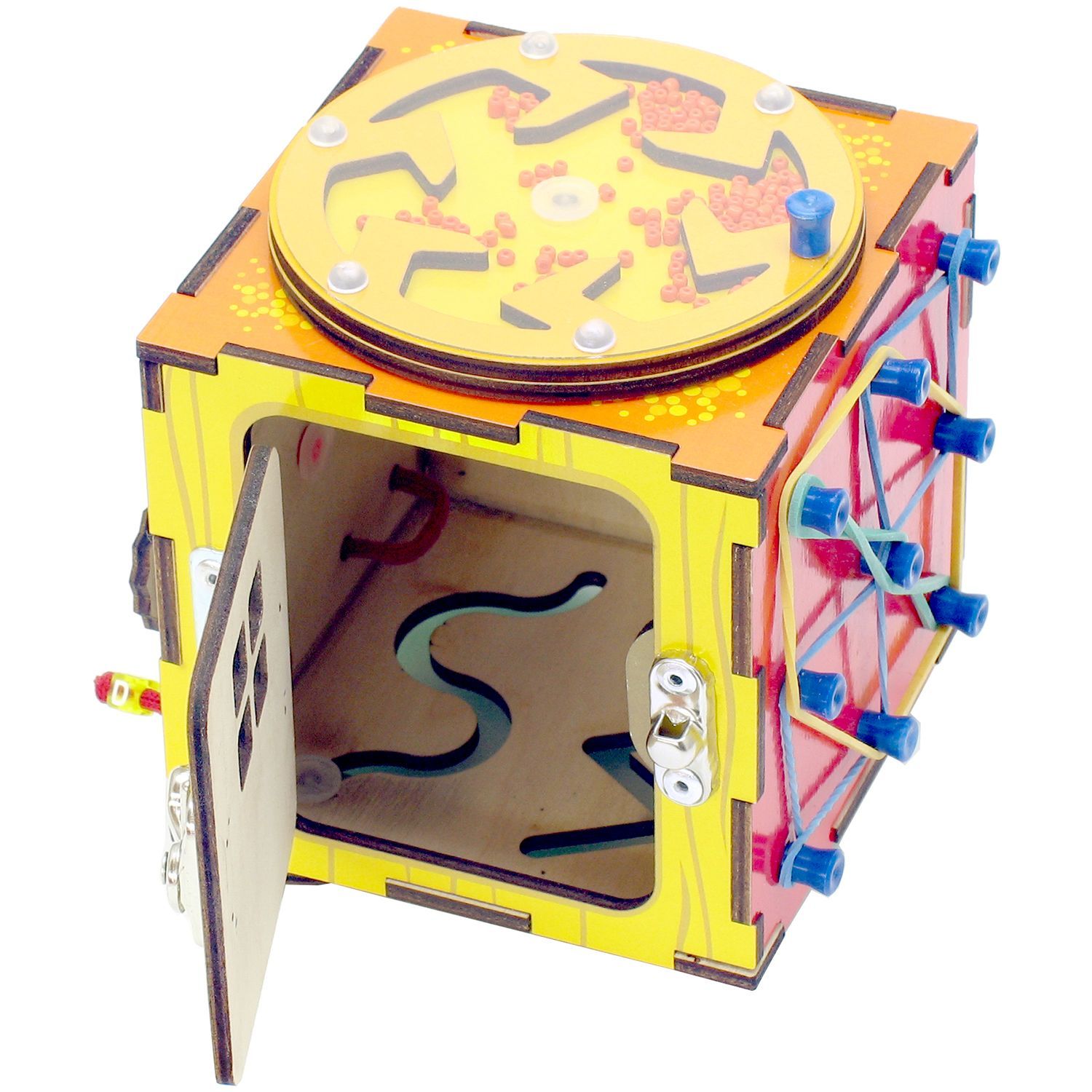Игрушка PAREMO бизиборд Куб - фото 3