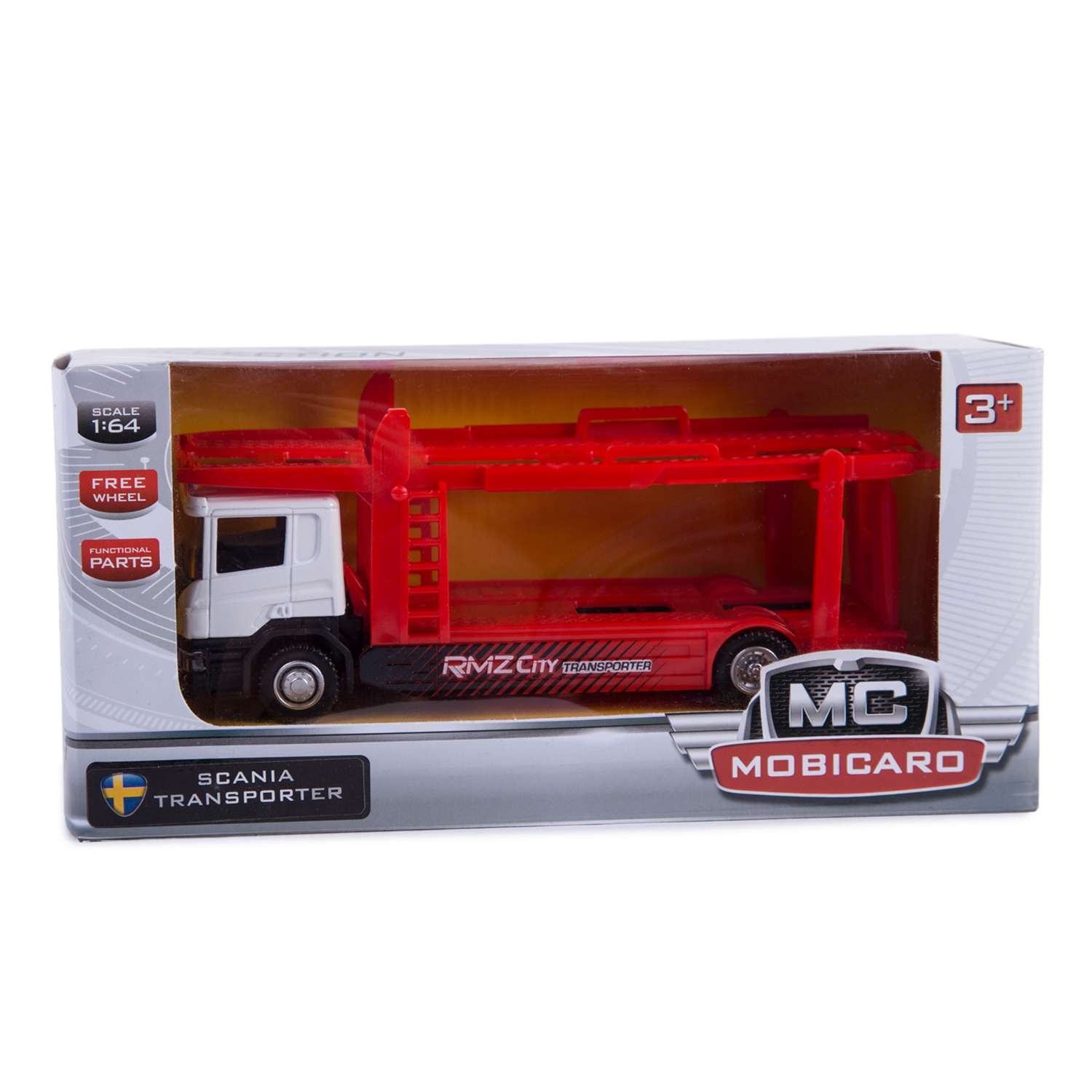 Автовоз Mobicaro Scania 1:64 144006 - фото 3