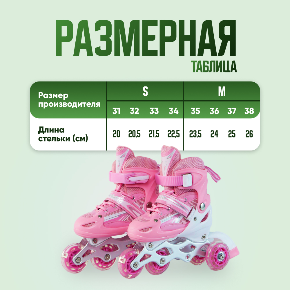 Роликовые коньки OnHand 31-34 - фото 9