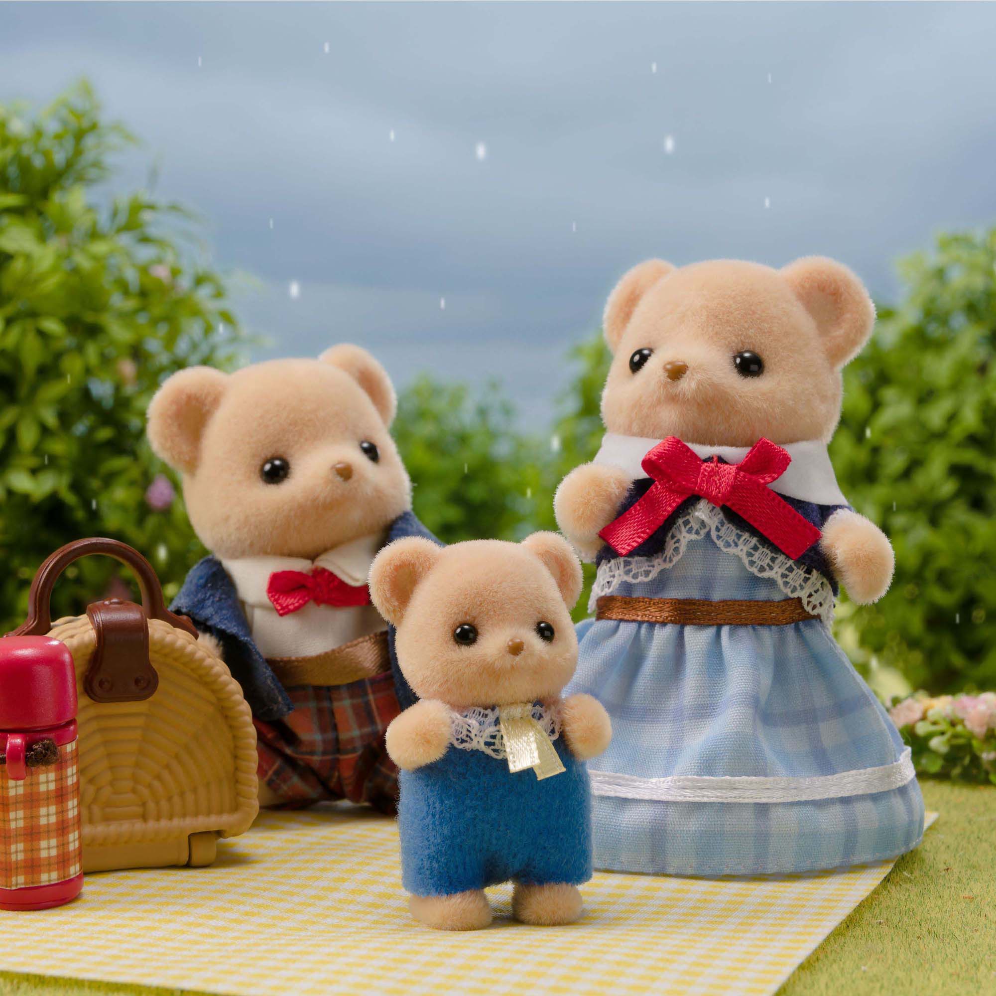 Игровой набор Sylvanian Families Семья бисквитных мишек - фото 13
