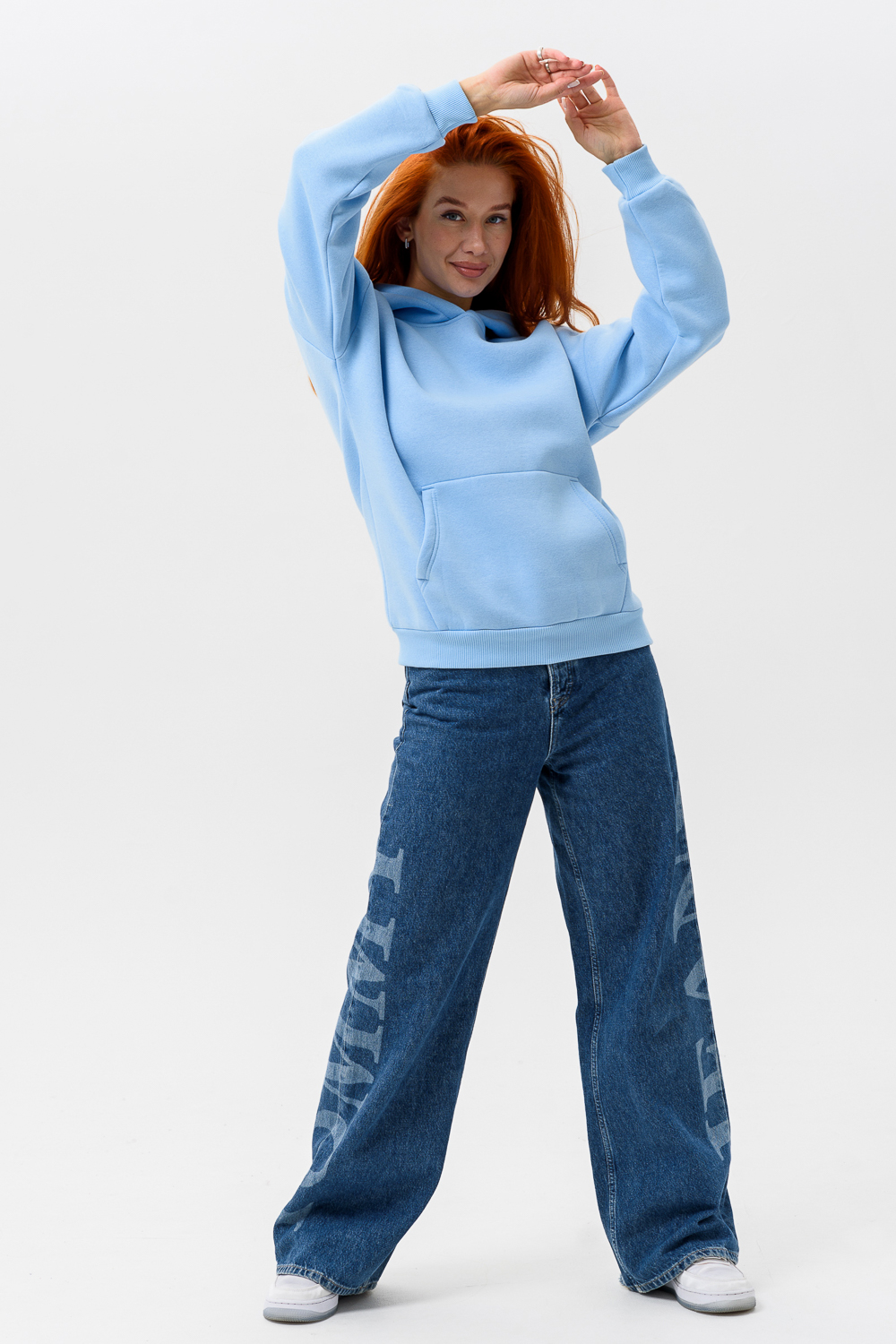 Худи Натали Суслова 14428 голубой - фото 5