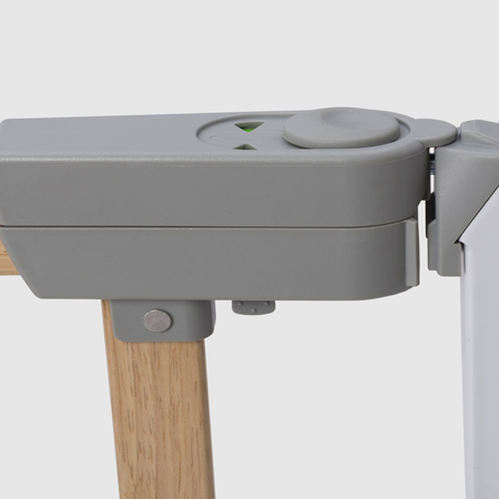 Барьер-калитка в дверной проем INDOWOODS Lola 73-81.5 см белый натуральный