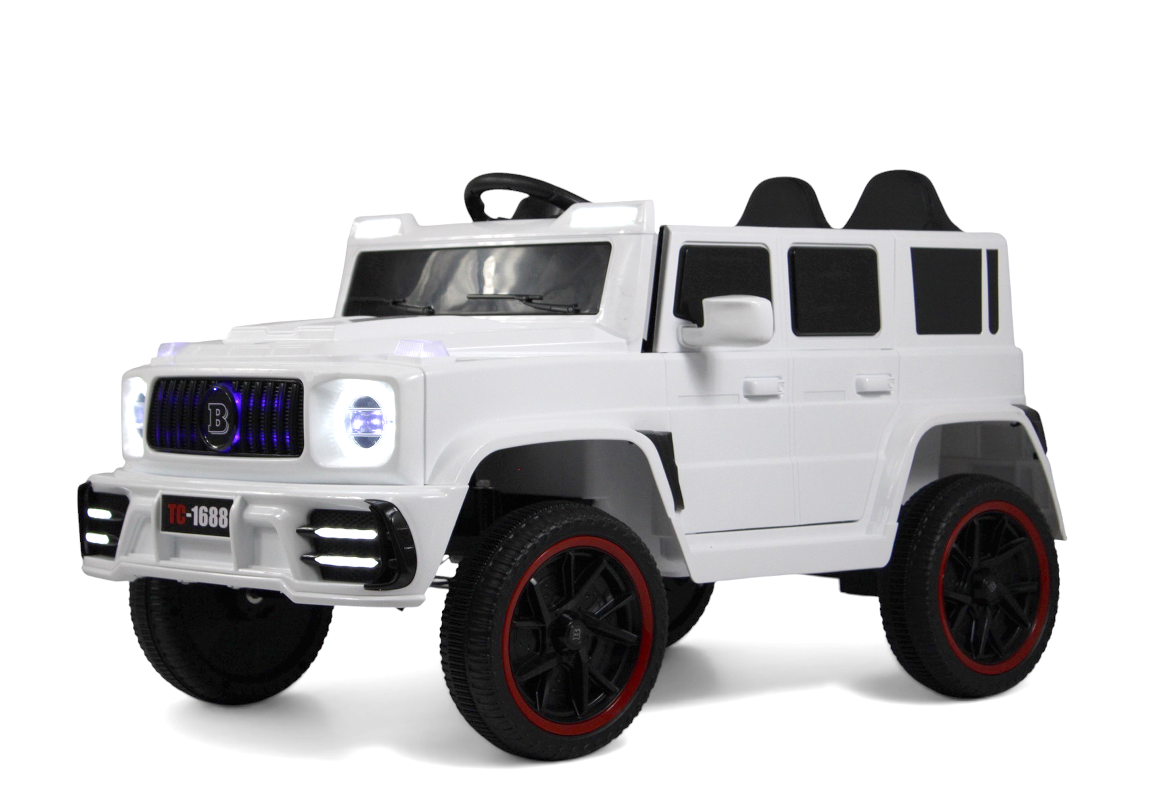 Электромобиль RIVERTOYS Mercedes Z111VO-WHITE С пультом ДУ - фото 2