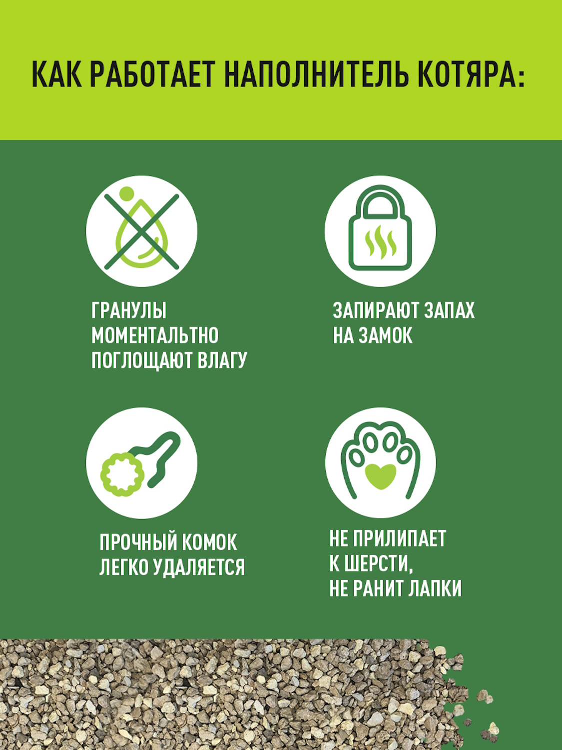 Наполнитель Котяра 19 л 8 кг комкующийся, минеральный - фото 2