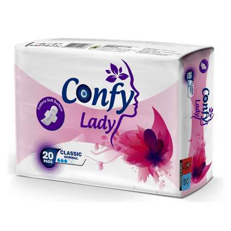 Прокладки гигиенические CONFY Lady Classic normal 20 шт