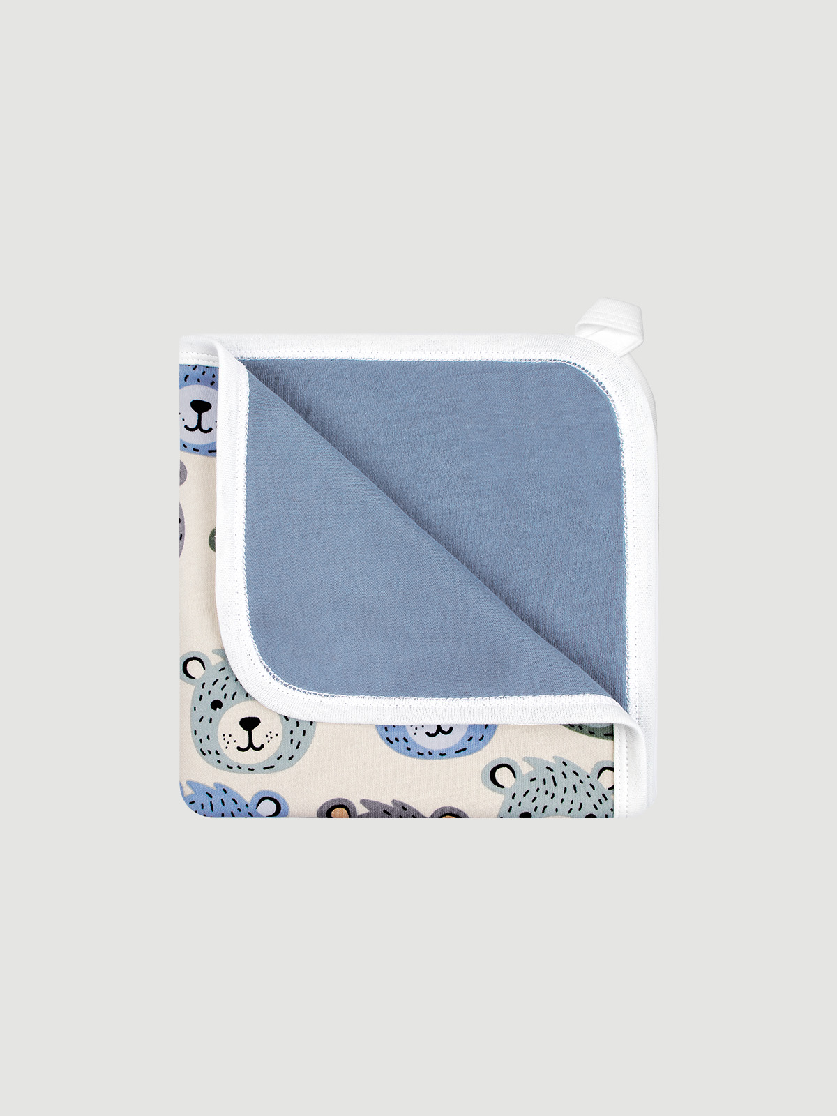 Плед Mjolk Grizzly Bears 80 x 80 см хлопок - фото 2