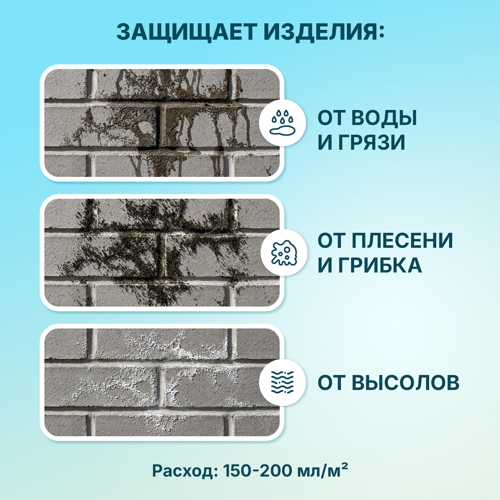 Гидрофобизатор пропитка ХОББИЛАБ для гипса и бетона 500 мл - фото 2