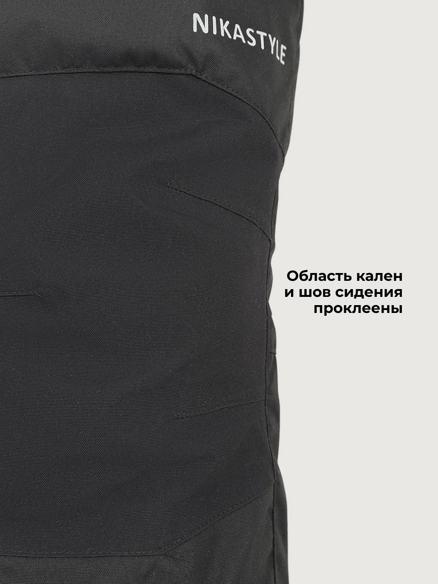 Брюки NIKASTYLE п2з6125 черный - фото 9