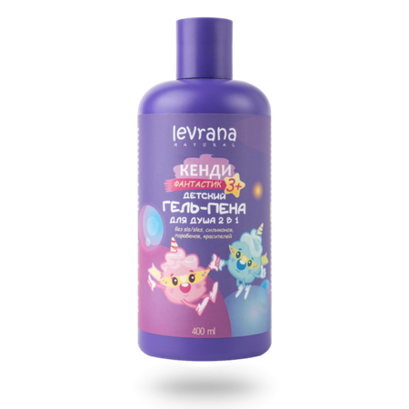 Гель-пена levrana 400 мл 1 шт.
