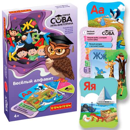 Настольная игра Bondibon викторина детская Алфавит