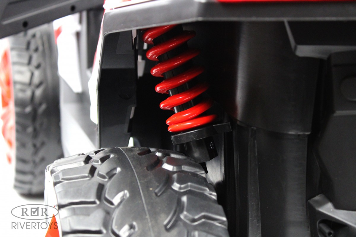 Электромобиль RIVERTOYS F888FF-A-PINK С пультом ДУ - фото 15