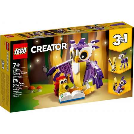 Конструктор LEGO Creator Удивительные лесные обитатели блочный