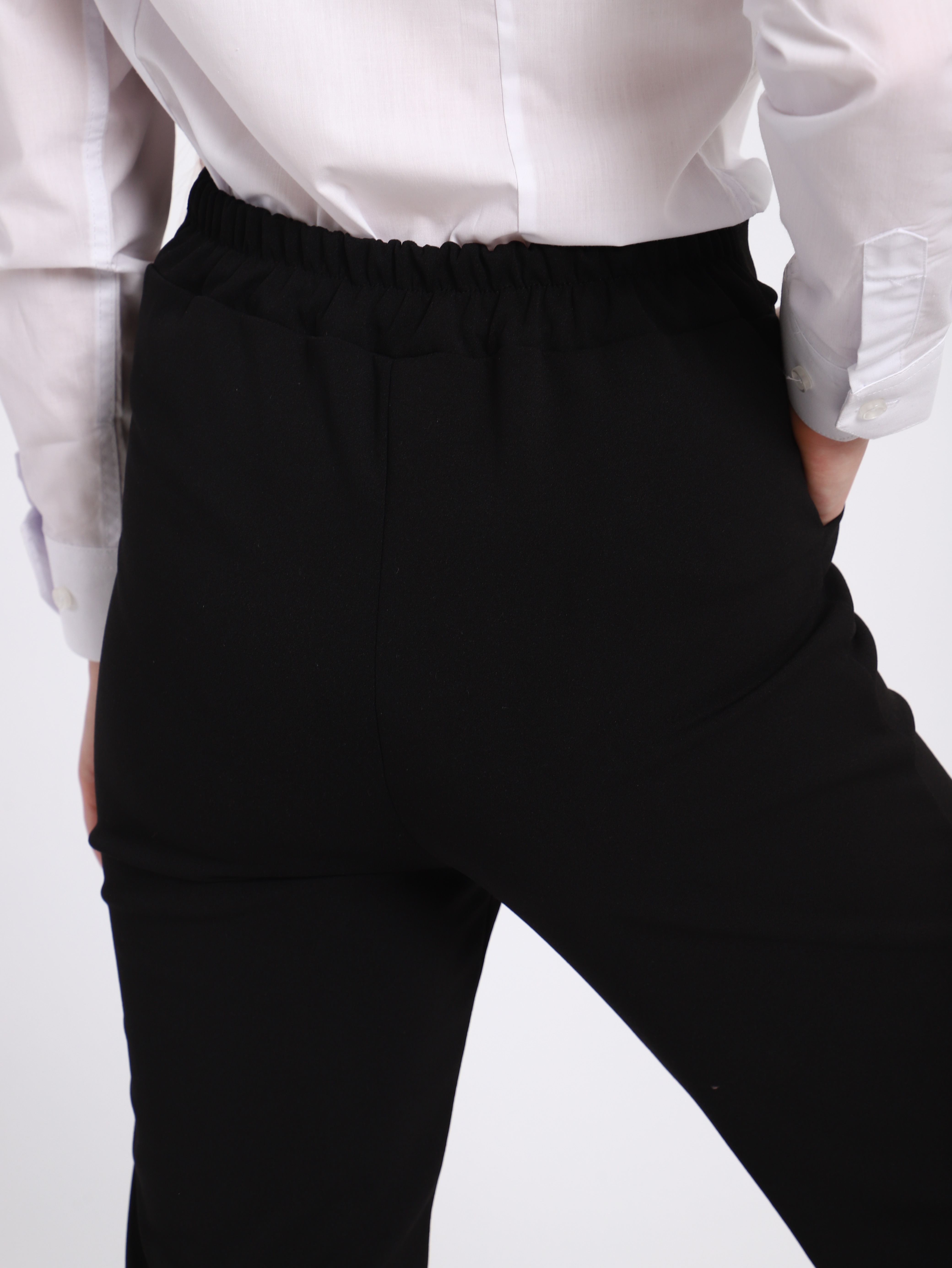 Брюки ЛАДОШКИ Брюки Мира черный - фото 16