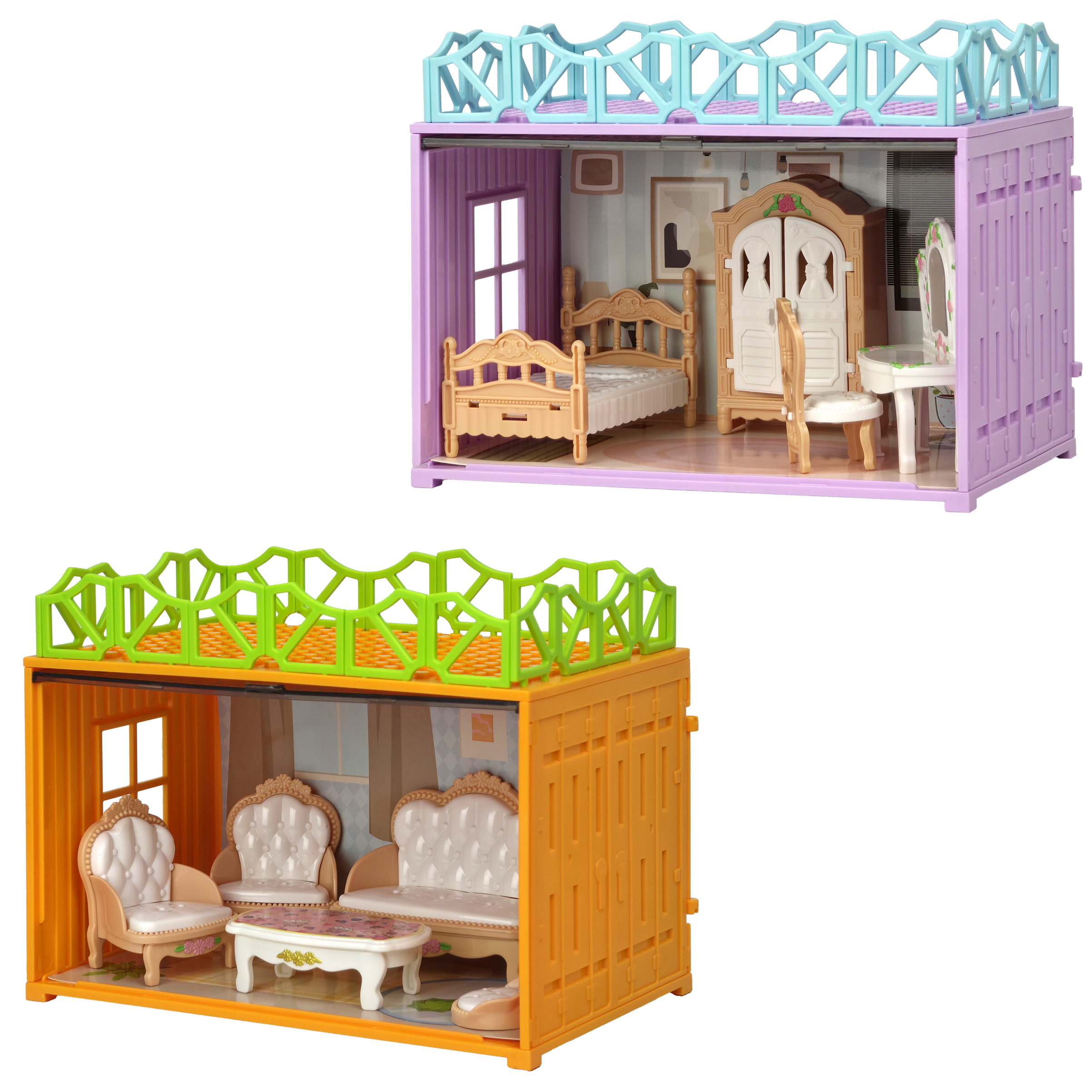Домик для кукол 1TOY с мебелью Т26711 - фото 2
