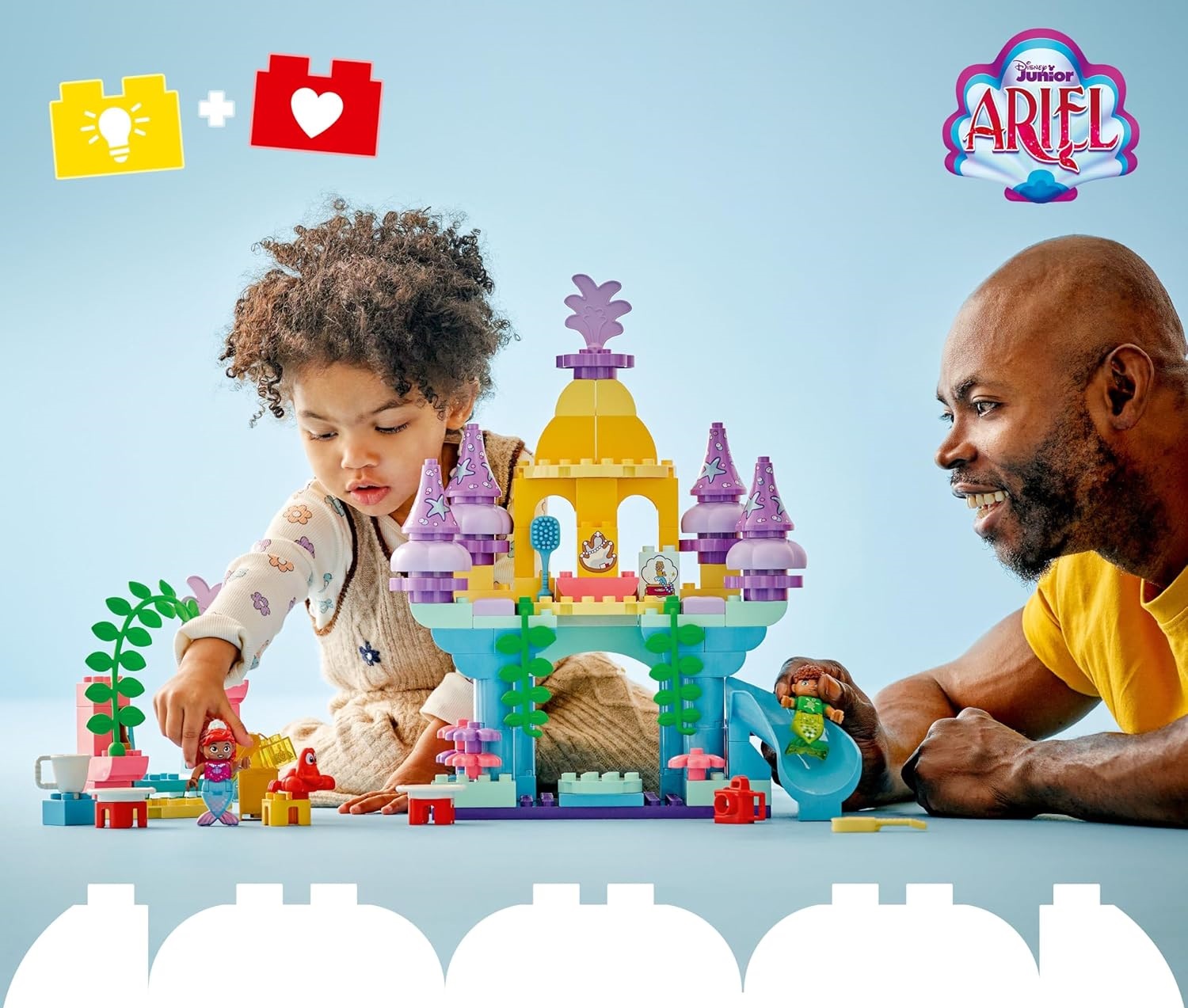 Конструктор LEGO DUPLO Ариэль блочный - фото 5