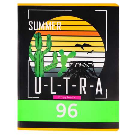 Общая тетрадь Collezione клетка 96 лист.