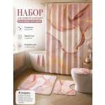 Комплект для ванной SOFANNA ковриков и штора