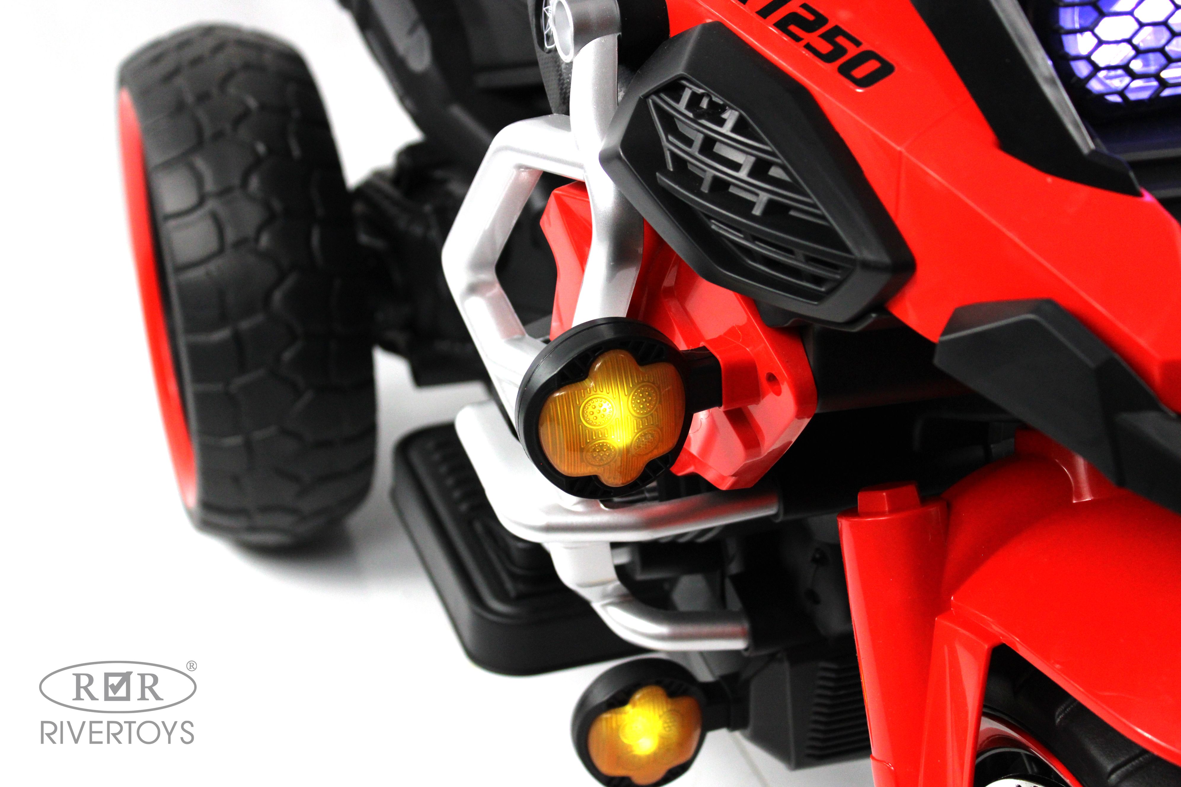 Электромобиль RIVERTOYS М008БХ-RED - фото 6