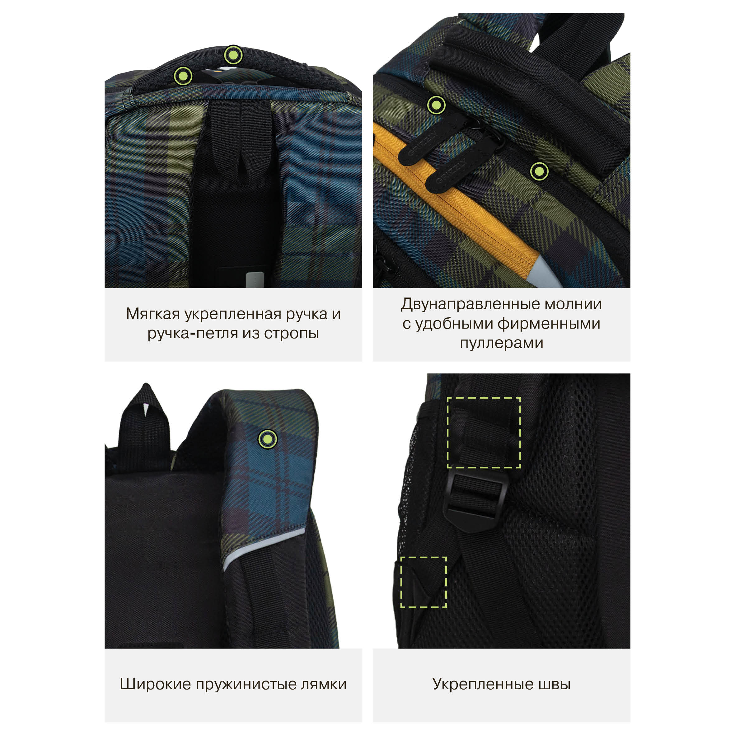 Рюкзак Grizzly - фото 12