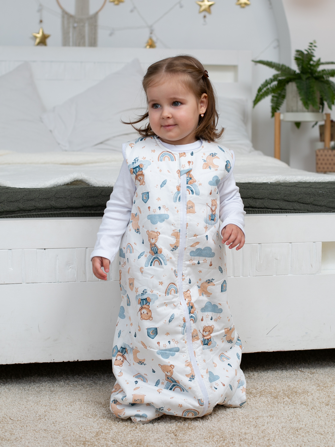 Одеяло Lemur Studio Без рукавов 60 x 116 см хлопок - фото 1