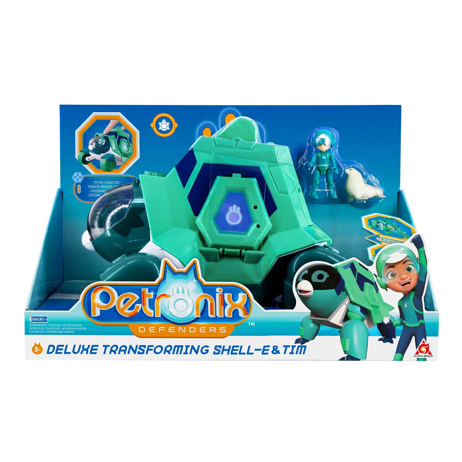 Игровой набор Petronix Мега-трансформер Шэлли - фото 12
