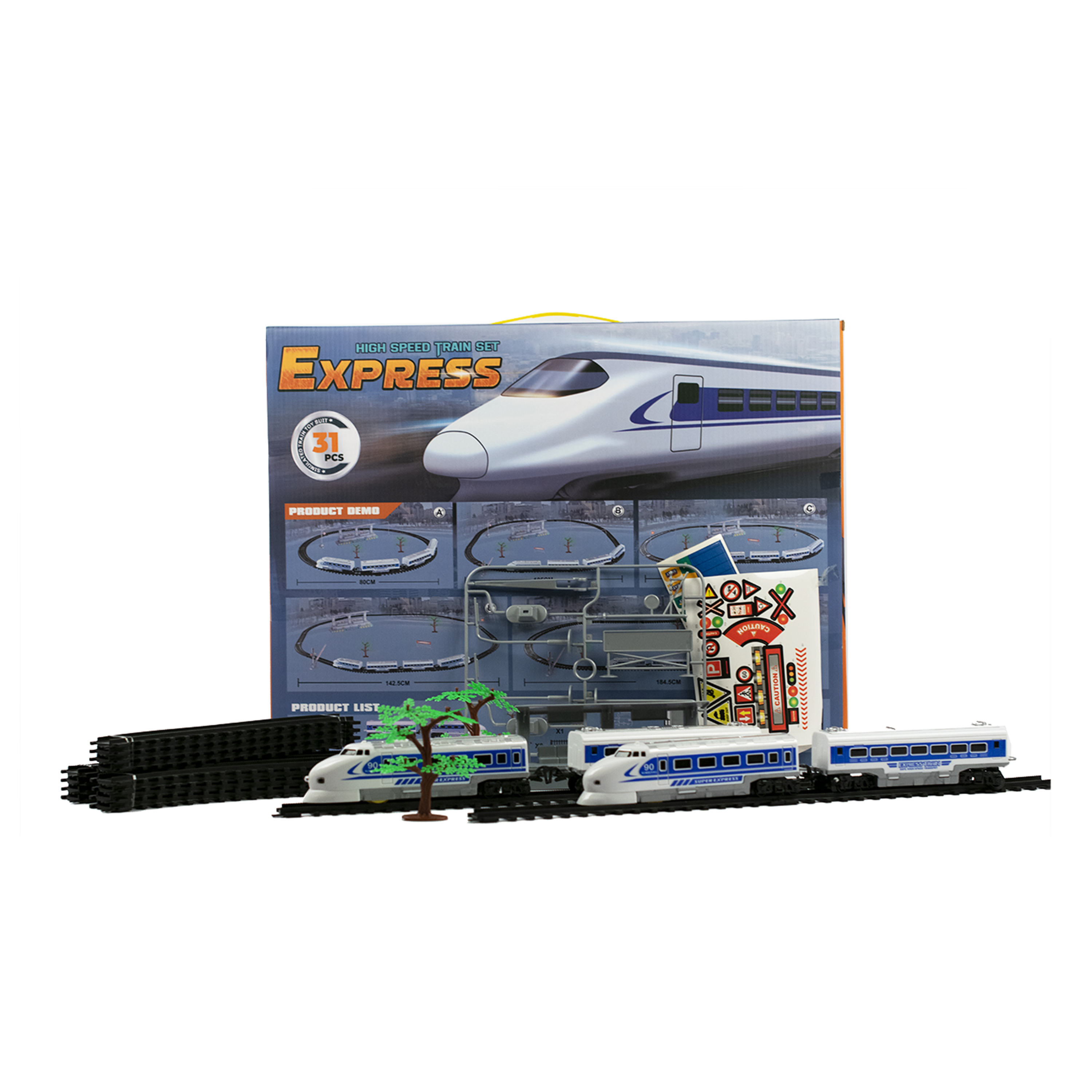 Набор железнодорожный SHARKTOYS 22200058 - фото 4