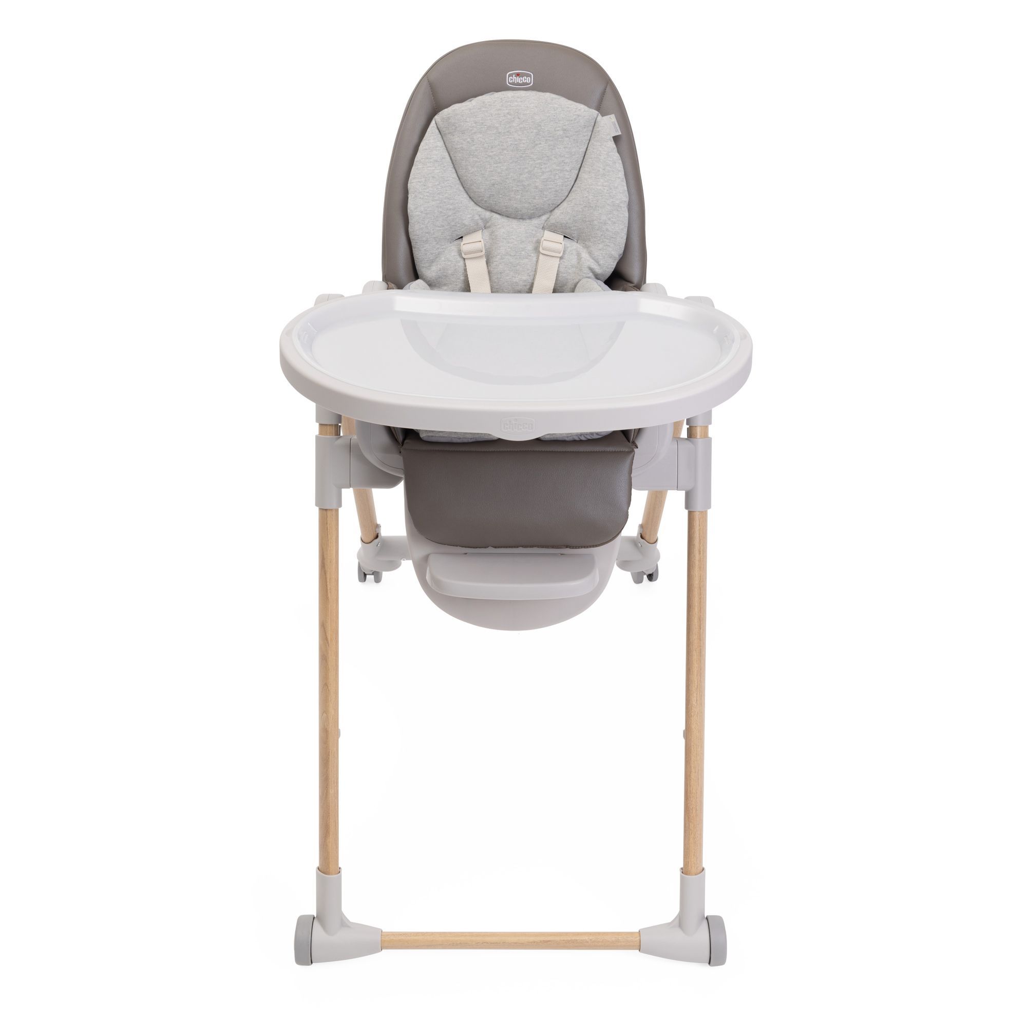 Стульчик для кормления Chicco серый - фото 1