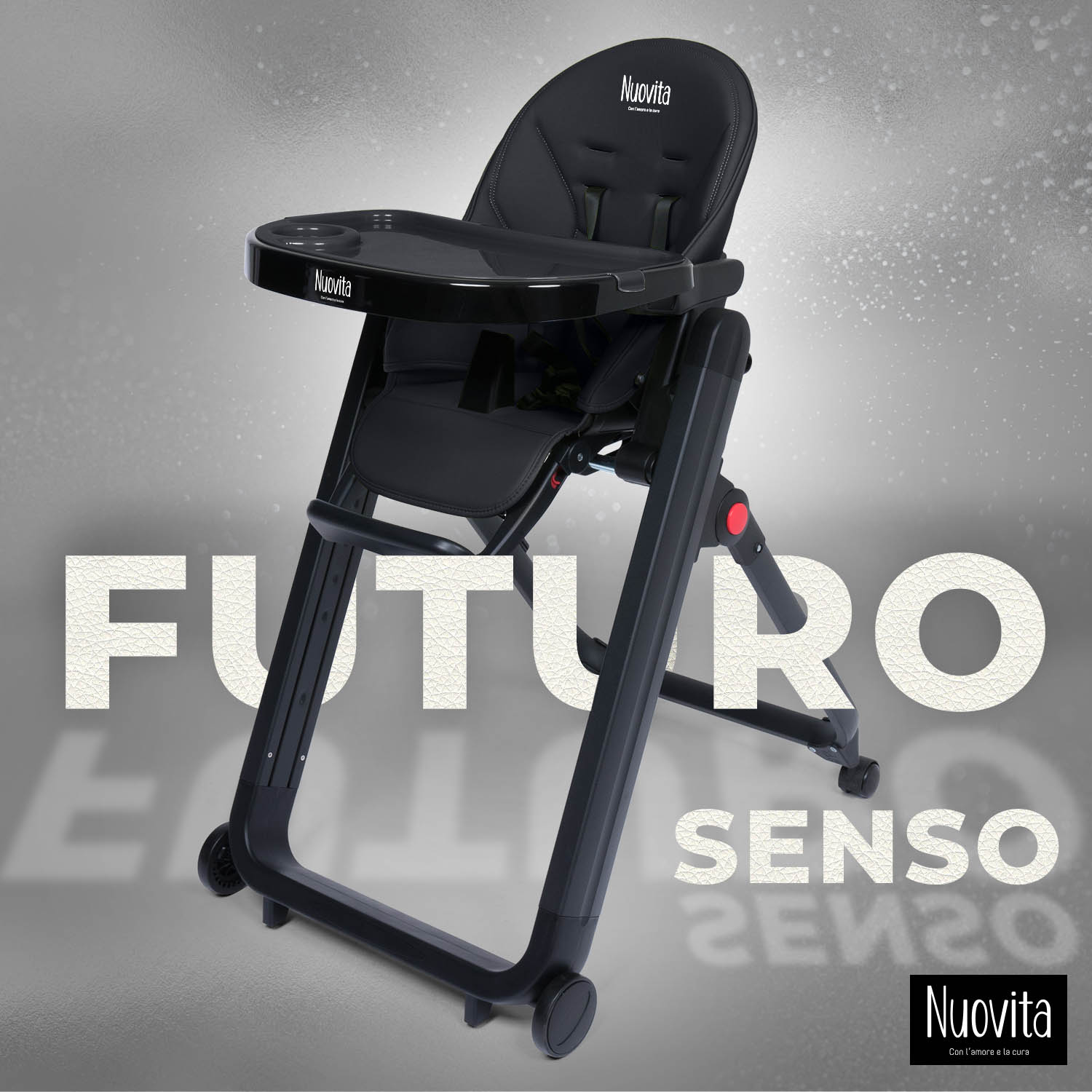 Стульчик для кормления Nuovita Futuro Senso Nero классический - фото 1