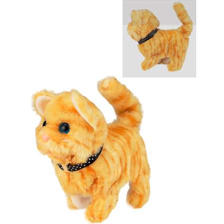 Игрушка мягкая Рыжий кот котик
