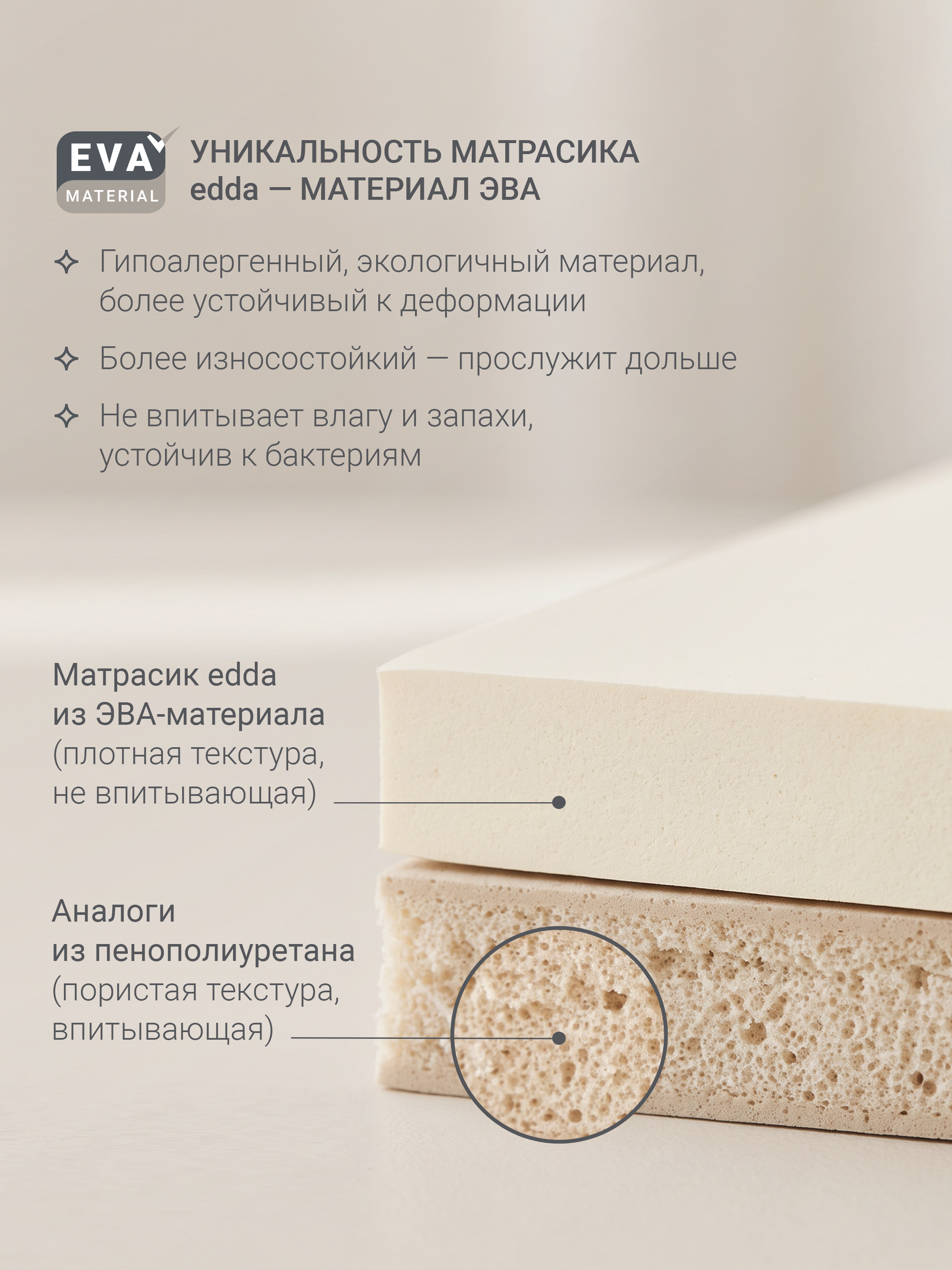 Матрас для пеленания edda - фото 2