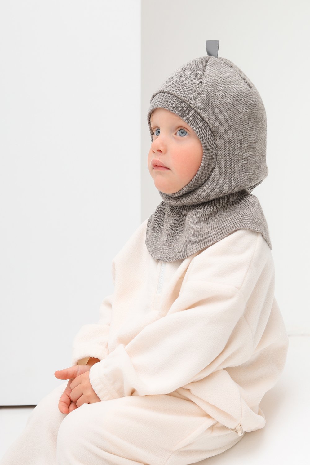 Шлем MINIDINO MDW3-HH034/0Шлем зима базовый мокко - фото 3