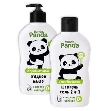 Мыло жидкое banda Panda 2 шт. 250 мл