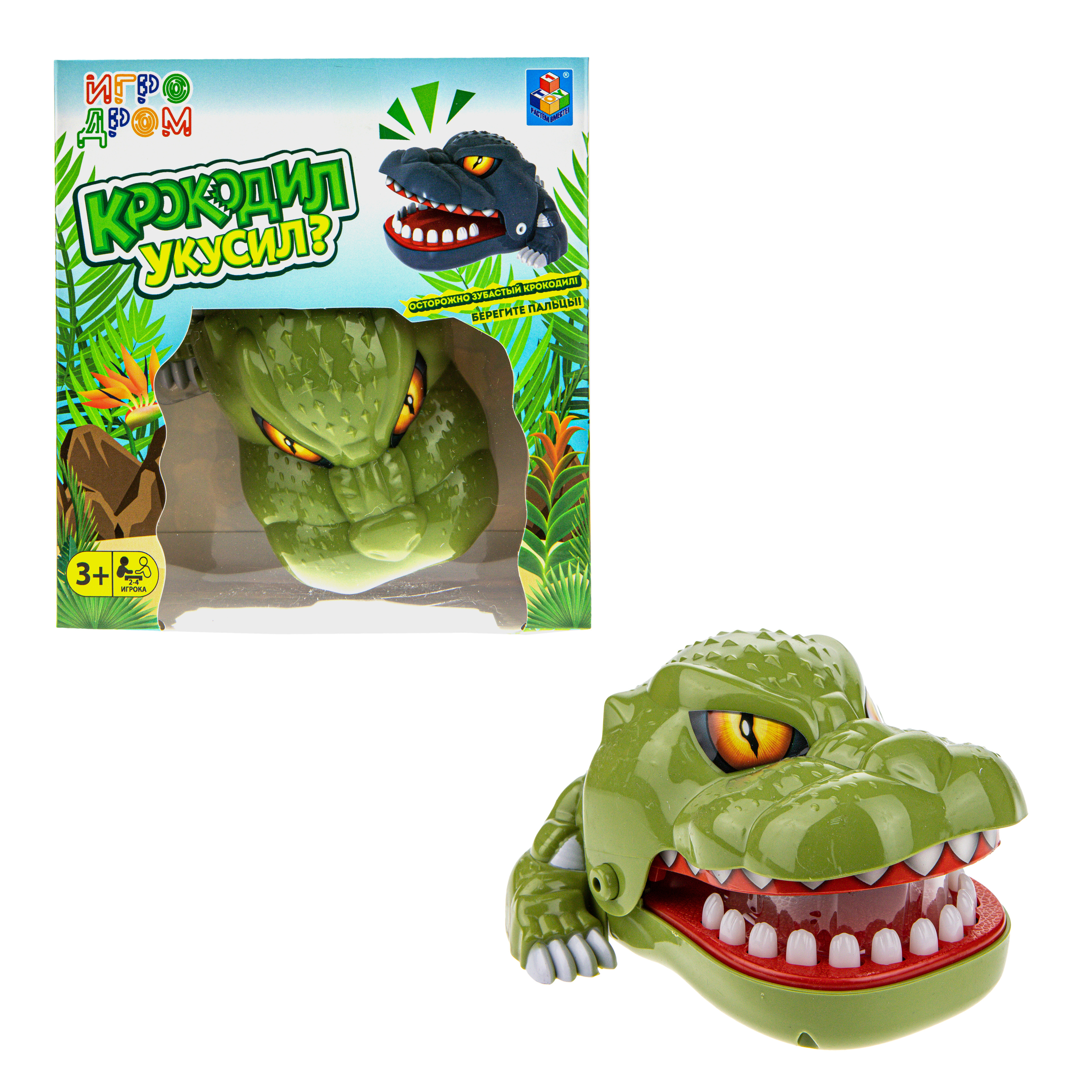 Настольная игра 1TOY Крокодил укусил - фото 8