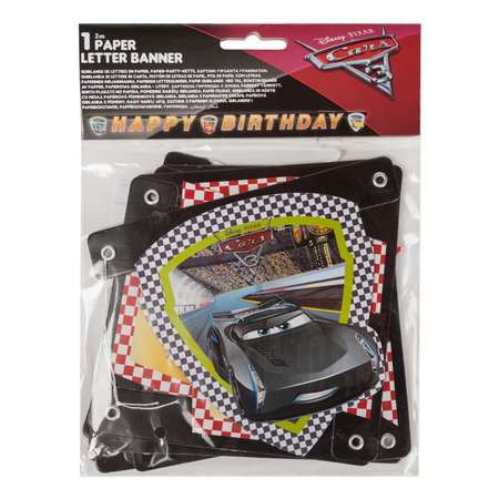 Гирлянды Cars 3 Happy Birthday