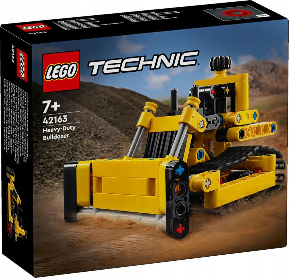 Конструктор LEGO Technic Тяжелый бульдозер 42163 195 дет. - фото 5
