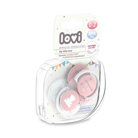 Пустышка LOVI от 0 мес. 2 шт.