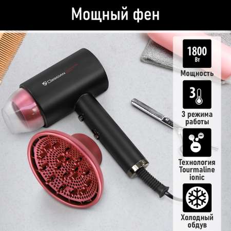 Фен электрический OBSIDIAN BS-HD501A