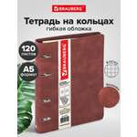 Тетрадь со сменным блоком Brauberg клетка 120 лист.